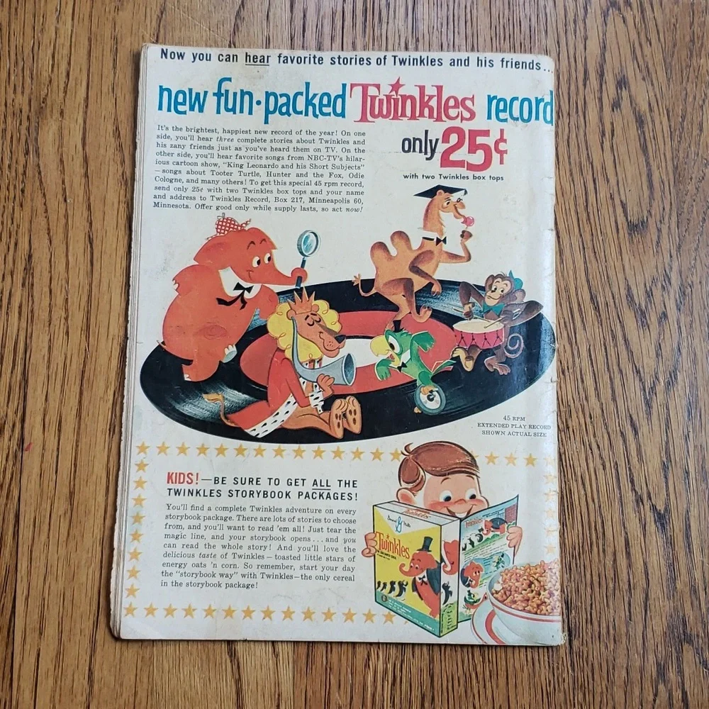 Vintage 60s Tom And Jerry Vol. 1 No. 202 Dell Comics Comic Book - Picture 15 of 15